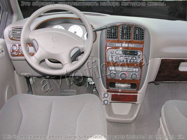 Запчасти автотюнинга. Тюнинг Chrysler Voyager IV (2001-2007)
