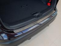Накладка на задний бампер прямая матовая серия ORIGINAL, нерж. сталь (универсал) Alu-Frost 39-4035 для VW Passat (B8)