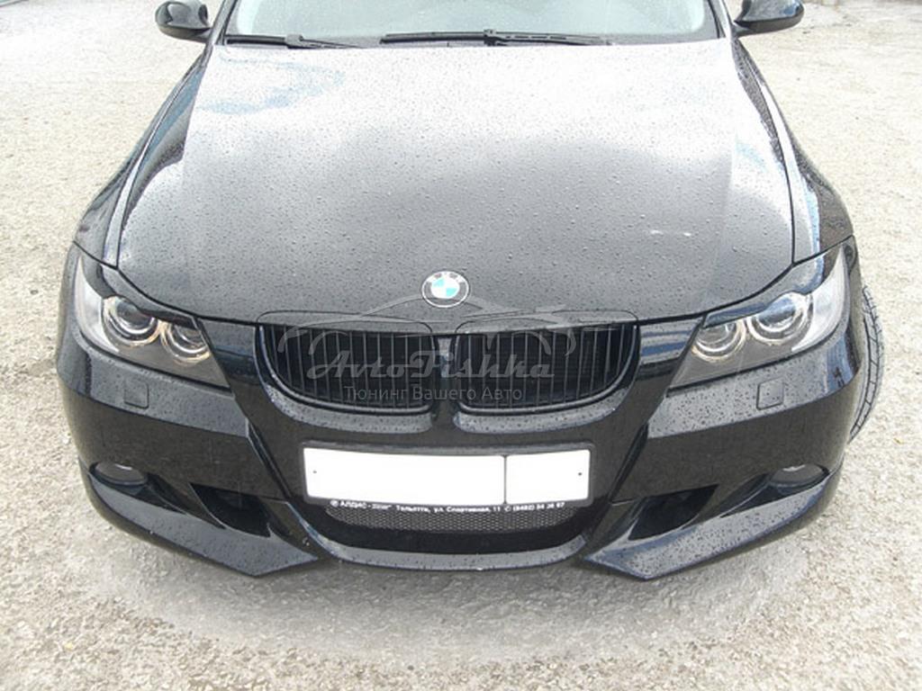 BMW 3 серия E90 (05-12) реснички (накладки) на фары AC Schnitzer, 2 шт.  купить в Ульяновске - Автофишка