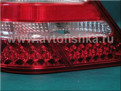 Mercedes-Benz R170 SLK (98-04) фонари задние светодиодные красно-белые, комплект 2 шт.
