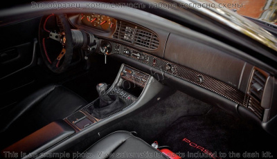 Декоративные накладки салона Subaru Impreza RS 1997-н.в. 2 двери, ручной, базовый набор, 17 элементов.