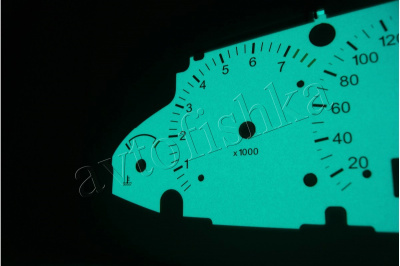Ford Focus MK1 светодиодные шкалы (циферблаты) на панель приборов - ST дизайн